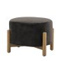 Tindaro Footstool Alaska Graphite