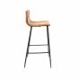 Barracuda Barstool Vegan Leather Tan SET OF 2 by Bluebone | Style Our Home