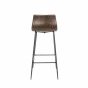 Barracuda Barstool Vegan Leather Chestnut SET OF 2 by Bluebone | Style Our Home