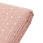 Dottiano Faux Mohair Throw Rose Pink