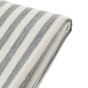Lillano Jacquard Stripe Throw Blue,Nat