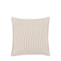 Fairfano Woven Stripe Cushion Cream (Pair)