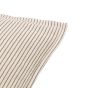 Fairfano Woven Stripe Cushion Cream (Pair)