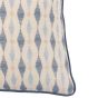 Sierrano Ikat Emb Cushion Ink Blue (Pair)