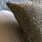 Fallano Leaf Woven Cushion Duck Egg (Pair)