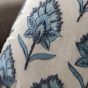 Fleuro Cushion Ink Blue (Pair)