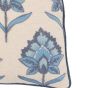 Fleuro Cushion Ink Blue (Pair)