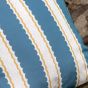 Calivano Cushion Blue,Ochre (Pair)