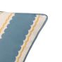Calivano Cushion Blue,Ochre (Pair)