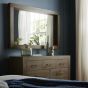 Turin Dark Oak Wall Mirror - Style our Home
