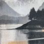 Mountano Reflections Framed Canvas