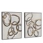 Boldano as Gold Framed Canvas Set of 2 by Gallery Living | Style Our Home