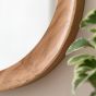 Copenano Pebble Mirror Oak by Gallery Living | Style Our Home