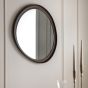 Copenano Pebble Mirror Walnut by Gallery Living | Style Our Home