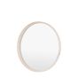 Helsano Round Mirror Washed Oak