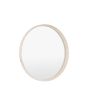 Helsano Round Mirror Washed Oak