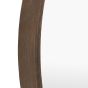 Helsano Round Mirror Walnut