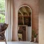 Helsano Arch Leaner Mirror LimedOak by Gallery Living | Style Our Home