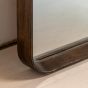 Helsano Arch Leaner Mirror Walnut