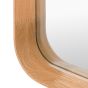 Helsano Arch Leaner Mirror Oak