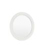 Shoreano Round Mirror White by Gallery Living | Style Our Home