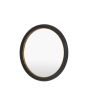 Pisano Round Mirror Black