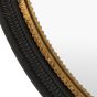 Pisano Round Mirror Black