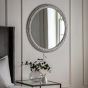 Romano Round Mirror Grey by Gallery Living | Style Our Home