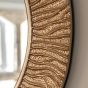 Falano Round Mirror Gold by Gallery Living | Style Our Home
