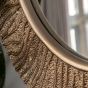 Falano Round Mirror Gold
