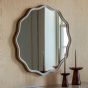 Monano Wave Round Mirror Smoke by Gallery Living | Style Our Home