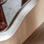 Monano Wave Round Mirror Smoke by Gallery Living | Style Our Home