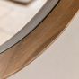 Cedano Round Mirror Oak