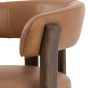 Ondaro Dining Chair Brown Leather