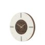 Coggano Wall Clock Dark Walnut