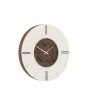 Coggano Wall Clock Dark Walnut