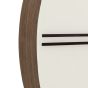 Coggano Wall Clock Dark Walnut