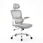 Remingmore Supreme Mesh Grey & White Office Chair