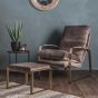 Fabien Lounger Mineral Leather