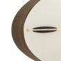 Greenano Ellipse Wall Clock Snow White
