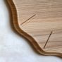 Harano Wall Clock Light Cedar by Gallery Living | Style Our Home
