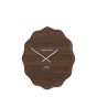 Harano Wall Clock Dark Cedar