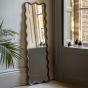 Wiggano Leaner Mirror Walnut by Gallery Living | Style Our Home