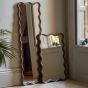 Wiggano Leaner Mirror Walnut