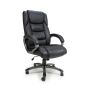 Hartwbrook Regent Executive Leather Faced Black Office Chair
