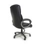 Hartwbrook Regent Executive Leather Faced Black Office Chair