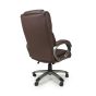 Bellaton Regent Executive Leather Faced Brown Office Chair