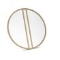 Marina Brass Circular Wall Mirror - Style Our Home