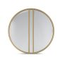 Marina Brass Circular Wall Mirror - Style Our Home