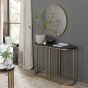 Marina Brass Circular Wall Mirror - Style Our Home